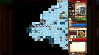 Desktop Dungeons Dailes - Goblin Crusader in Creeplight Ruins