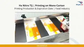 Hx Nitro TIJ | High-Resolution Printing on Mono Cartons | Standard Conveyor