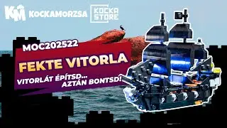 🏴&zwj;☠️ MOCverzum - Fekete Vitorla  MOC202522 - Kocka Store