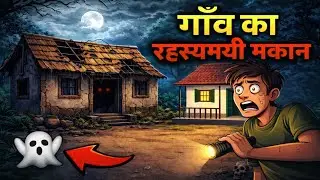 गाँव का भूतिया घर | Hindi Horror Story | True Village Horror | cartoon video| hindi kahani|