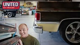 HOW TO TUCK YOUR SQUAREBODY BUMPER | with TTR & Harrison's Rod & Custom