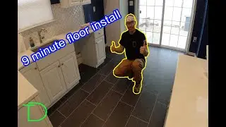 Minute floor install