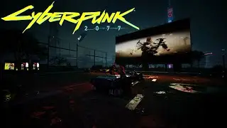 Cyberpunk 2077 Ambience [Drive-in movie theater] - Major Crimes(1 hour) by HEALTH & Window Weather
