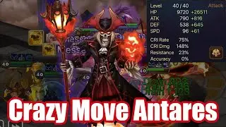 【Summoners War | Curry's RTA】Crazy Move Antares, let's get additional turn!!