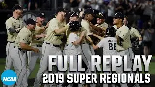 Vanderbilt vs. Duke: 2019 NCAA baseball super regionals (KUMAR ROCKER NO-HITTER) | FULL REPLAY
