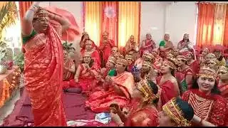 Ye hamare yaha mata rani ka kirtan hua tha usme mene dance Kiya 