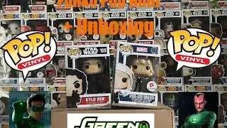 Spider-Gwen Unmasked Walgreens exclusive and Battle damaged Kylo Ren Funko Pop+ a green unboxing