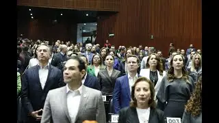 Senador Ricardo Anaya pide minuto de silencio por fallecimiento del senador Gustavo Sánchez Vásquez
