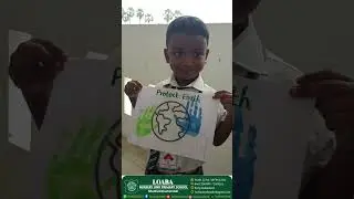 Loaba School Students Celebrate World 🌏 Ozone Day with Hand-Painted Earths! | Mudivaithanendal