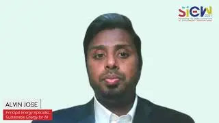 SIEW Live: Alvin Jose, Principal Energy Specialist, Sustainable Energy for All (SEforALL)