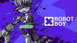Robot Boy. Vector Drawing (Adobe Flash). Speed Art