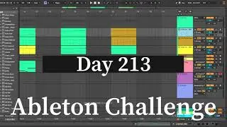 Day 213 - Practicing Complextro Phrasing | Same Synth, Small Changes, Bass house Ableton live music