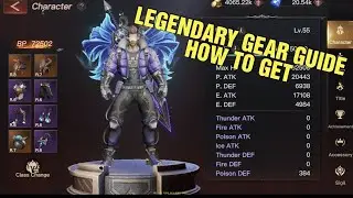 Legendary Gear Making [Guide] Dark Nemesis Infinite Quest