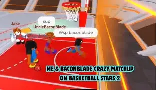 Me & BaconBlade Crazy Matchup On Basketball Stars 2🏀