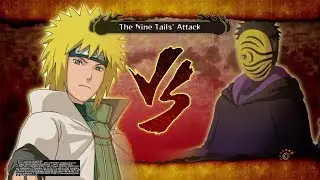 Hokage Vs Nine tail's & Masked man-(S RANK!)