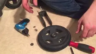 How to Disassemble the Front Wheel of a Stokke Scoot