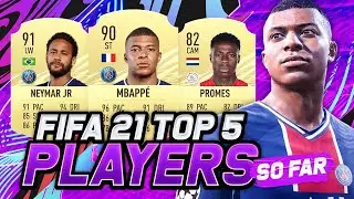 MY TOP 5 PLAYERS IN FIFA 21 ULTIMATE TEAM SO FAR!