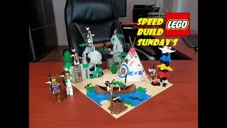 LEGO Wild West Boulder Cliff Canyon 6748 Speed build!