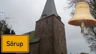 St.Marien S&ouml;rup/Glocken der Ev.luth Kirche/Gel&auml;utpr&auml;sentation (Turmaufnahme)