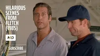 Hilarious Scenes From FLETCH (1985) - Chevy Chase