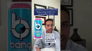3 reasons I DON'T DRINK BANG ENERGY DRINKS as a Naturopathic Doctor #energydrink #bangenergydrink