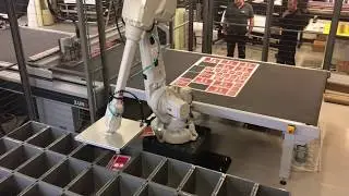 Z&uuml;nd Cutter and robot installation at JO Safety A/S