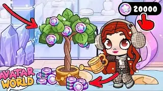 MONEY TREE BUY WHATEVER YOU WANT! // AVATAR WORLD // AVATAR DOLLY 