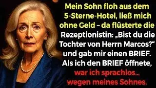 Mein Sohn floh aus dem Hotel, lie&szlig; mich ohne Geld &ndash; der Rezeptionist: &bdquo;Bist du die Tochter von&hellip;?&ldquo;