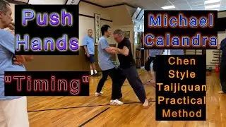 Push Hands Timing Michael Calandra NY Workshop July 2025
