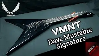 Dean Dave Mustaine Signature VMNT Black 2010 Megadeth Seymour Duncan LiveWire guitar close up video