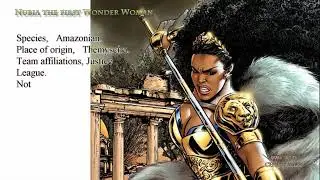 Nubia the first wonder woman pt