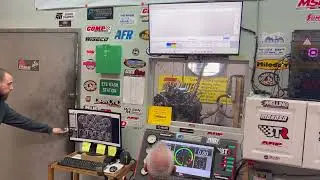 Динамометрический тест двигателя LS3 427CI Stroker Performance Crate
