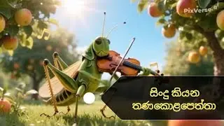 සිංදු කියන තණකොළපෙත්තා 🎼🎶 | ස්sindukiyana thanakola peththa | sinhala lama cartoon 