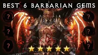 Best 5 Star Gems for Barbarian Diablo Immortal