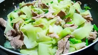 Su Su X&agrave;o Thịt Heo Thơm Ngon Dễ L&agrave;m