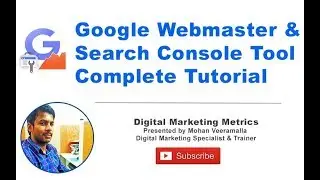 Old Google Webmaster and New Search Console Tools Complete Tutorial