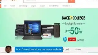 multivendor ecommerce website