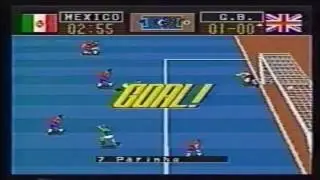 (SNES) Capcom's Soccer Shootout - Trailer