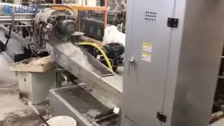 1200kg/h PE Filler Masterbatch Extrusion Line in Argentina - USEON