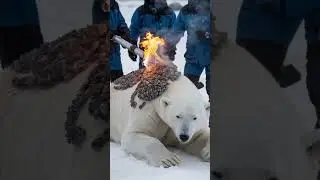 Rescuing a Polar Bear: Removing Barnacles for a New Beginning #PolarBearRescue