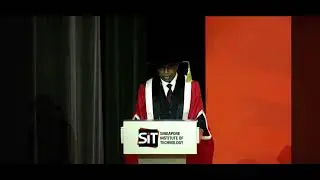 SIT Convocation address by ST Logistics CEO Mr Loganathan Ramasamy