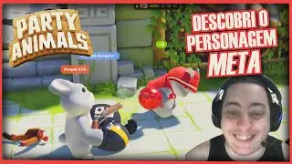 DUPLA DE COELHOS JÁ É META ! Party Animals PlayTest