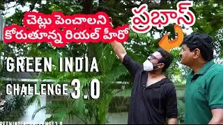 Prabhas planted trees aa Green india challenge