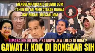 MENGEJUTKAN.!! ALUMNI UGM ANGKATAN TAHUN 80-AN BONGKAR BOBROK OVA EMILIA, JOKOWI LANGSUNG PANIK  !!