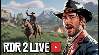 RDR 2 Hindi Live Gameplay on PS5 | First Time Experience | Day 4 Wild West Adventure 🔥#livestream