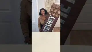Giant Hershey&rsquo;s Chocolate Candy Bar #diy #chocolate