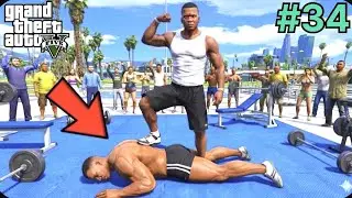 FRANKLIN BEATS & FINISHES A BODYBUILDER 💪 | GTA 5 GAMEPLAY 