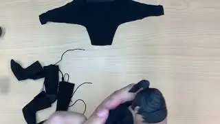 (Edstar) 1:6 scale ninja suit. Ninja action figure.