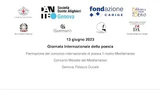 13 giugno 2023 - Premiazione del concorso internazionale di poesia Il nostro Mediterraneo