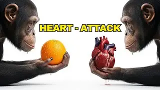 Heart Attack Explained With Orange